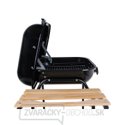 Gril na drevené uhlie s krytom a nastavením roštu - rošt 40x40cm (1) náhled