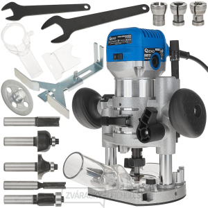 710W horný router s reguláciou rýchlosti a základňou (4) 710W horný router s reguláciou rýchlosti a základňou (4) gallery main image