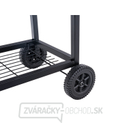 Sudový gril na drevené uhlie s vekom - rošt 71x35cm (1) náhled