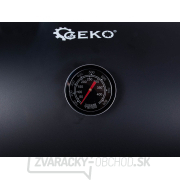 Sudový gril na drevené uhlie s vekom - rošt 71x35cm (1) náhled