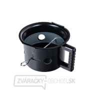 Sudový gril na drevené uhlie s vekom - rošt 71x35cm (1) náhled