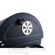 Sudový gril na drevené uhlie s vekom - rošt 71x35cm (1) náhled