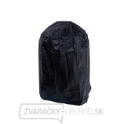 Okrúhly gril na drevené uhlie s vekom a krytom - priemer roštu 39 cm (1) náhled