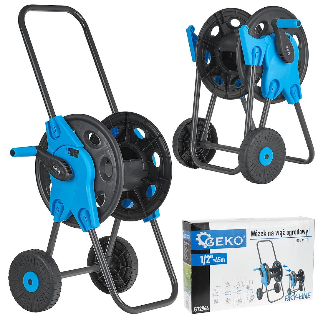 Vozík na záhradné hadice 1/2