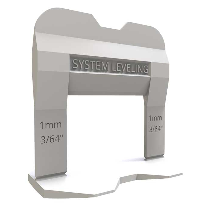 System Leveling - spony 1mm (2000 ks) SL1131
