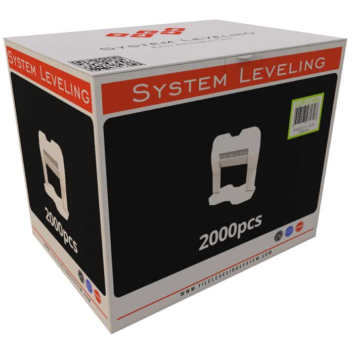 System Leveling - spony 1,5mm (2000 ks) SL1135