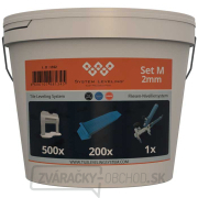 System Leveling - aplikačný SET 500/200/1 - 2mm System Leveling - aplikačný SET 500/200/1 - 2mm gallery main image