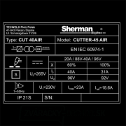 Plazmová rezačka s kompresorom CUTTER 45 AIR  náhled