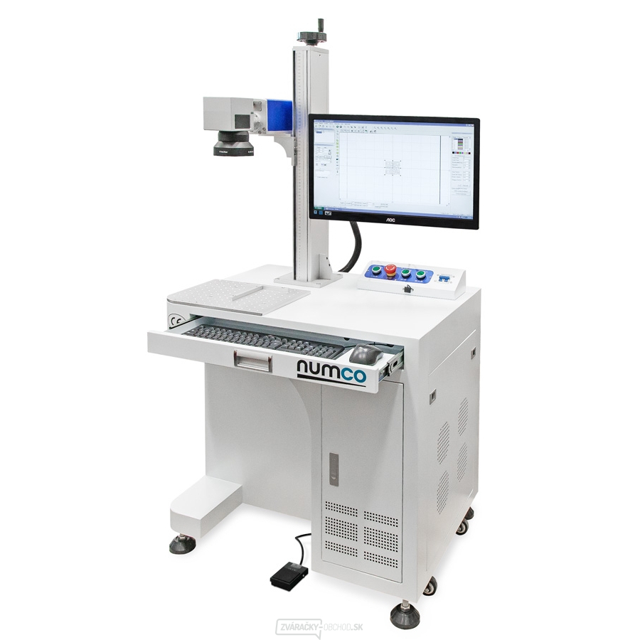 Numco NU 500 F - 100W značkovací vláknový laser
