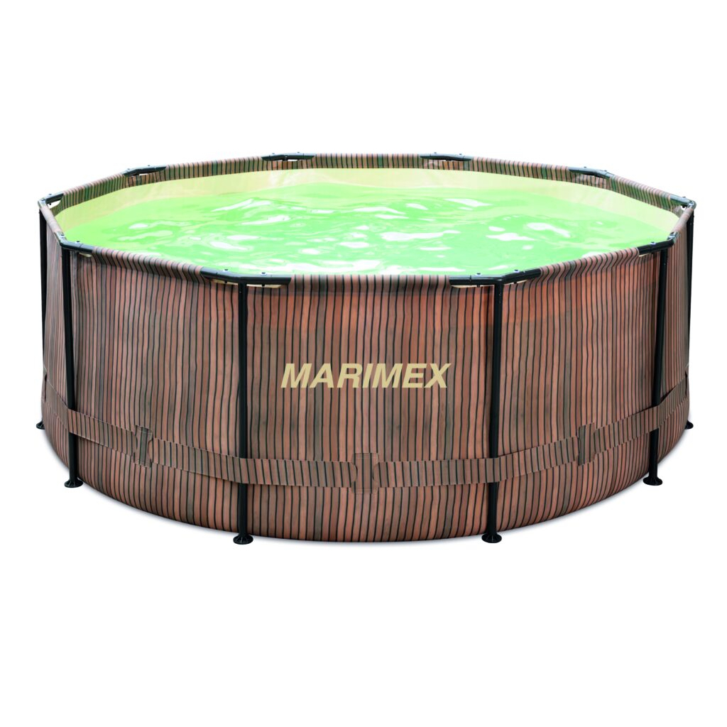 Bazén Florida 3,05x0,91 m so skimmerom - motív TEAK