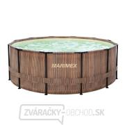 Bazén Florida 3,66x0,99 m so skimmerom - motív TEAK gallery main image