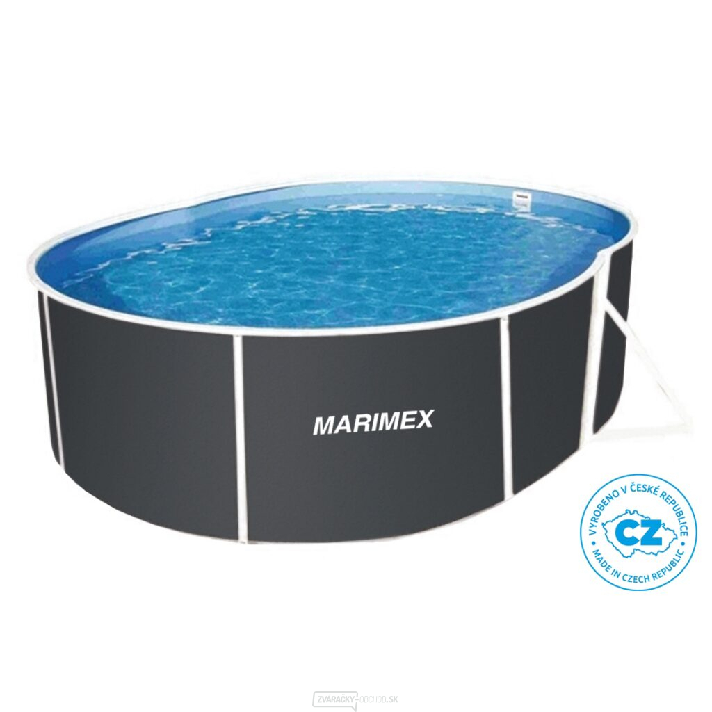 Bazén Orlando Premium DL 3,66 x 5,48 x 1,22 m - GRAPHIT, bazén, fólia gallery main image