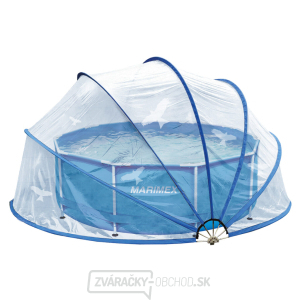 Zastrešenie bazénového domu CABRIO priemer 5,50 m (pre bazény 4,57 m) Zastrešenie bazénového domu CABRIO priemer 5,50 m (pre bazény 4,57 m) gallery main image