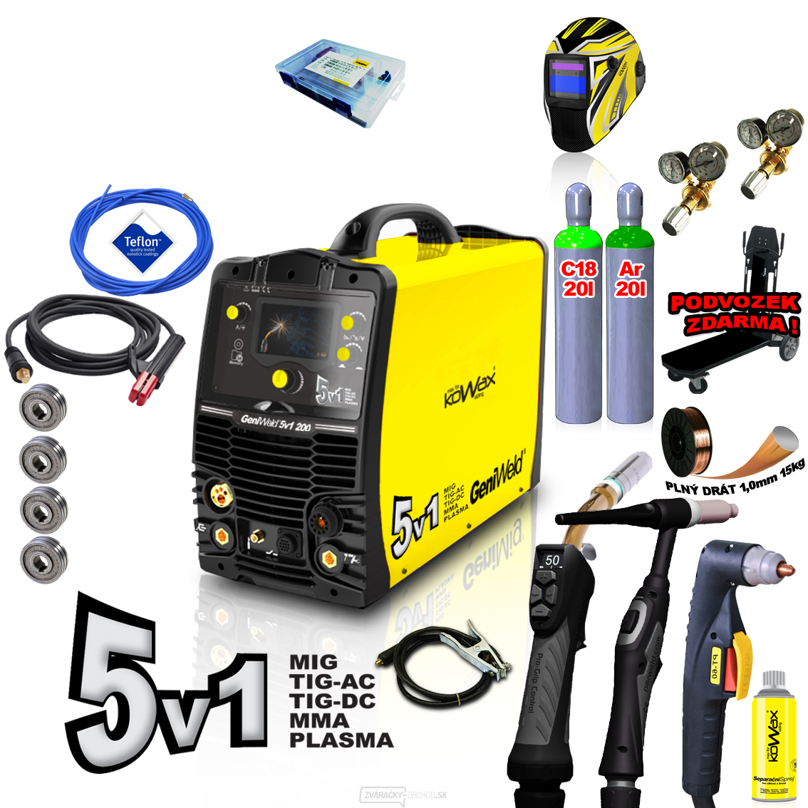 KOWAX GeniWeld®5v1 200 SET 3