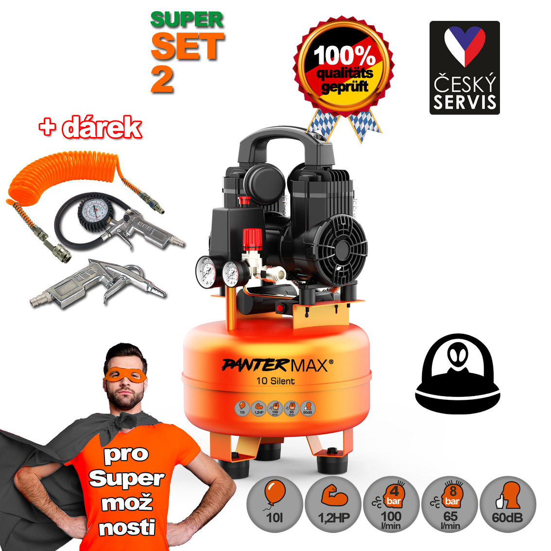 PANTERMAX®AirFlow® 10 SILENT SET2