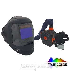 Samochladiaca zváracia kukla V8a so systémom prívodu vzduchu PAPR | 1/1/1/1 | DIN 4-13 Samochladiaca zváracia kukla V8a so systémom prívodu vzduchu PAPR | 1/1/1/1 | DIN 4-13 gallery main image