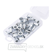 Matica nitovacia oceľová, sada 30ks, M6x14mm Náhľad