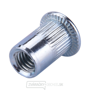 Matica nitovacia oceľová, sada 30ks, M6x14mm gallery main image
