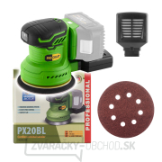 Excentrická aku brúska Procraft PX20BL (bez batérie a nabíjačky) | PX20BLbb Excentrická aku brúska Procraft PX20BL (bez batérie a nabíjačky) | PX20BLbb gallery main image