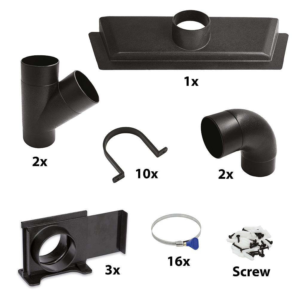 IGM Basic Sada príslušenstva na odsávanie 100mm