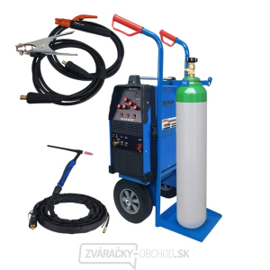 Sherman zvárací invertor Tig TIG 201 AC/DC + Horák + káble + Jednovalcový vozík + plná Argon fľaša Sherman zvárací invertor Tig TIG 201 AC/DC + Horák + káble + Jednovalcový vozík + plná Argon fľaša gallery main image