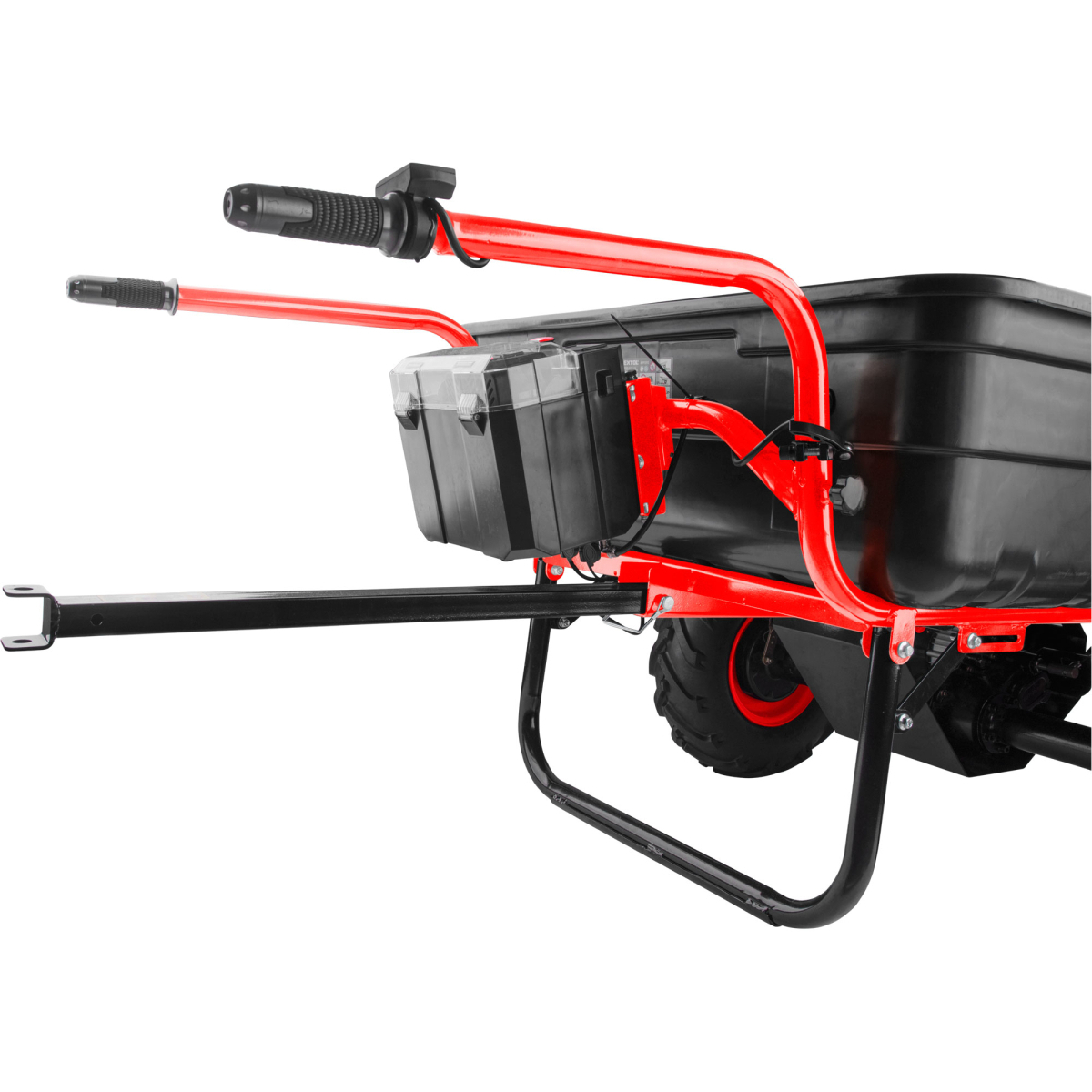 dvojkolák nákladný s prevodovkou aku, 400kg, 225l, 40V Li-ion, 6Ah Náhľad