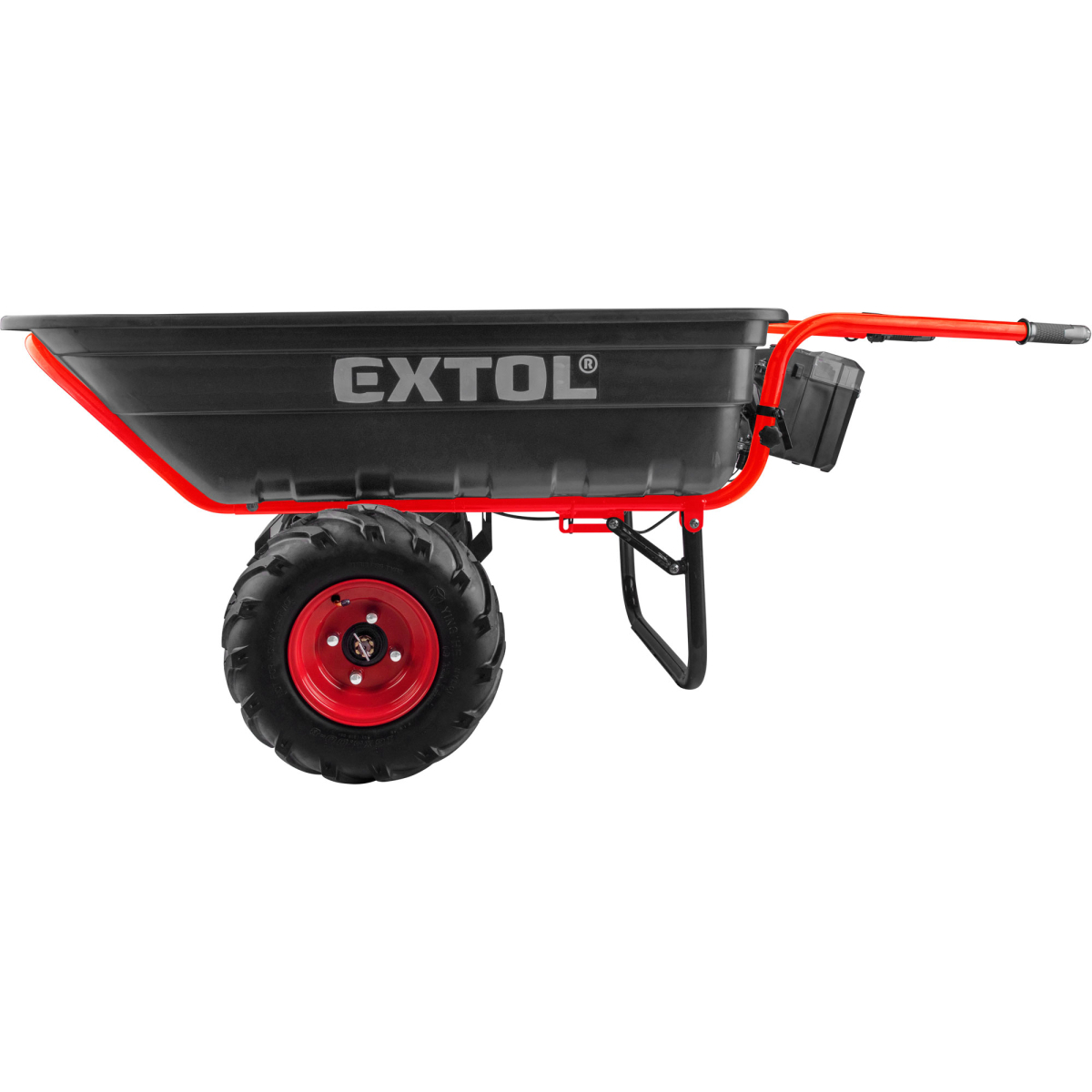 dvojkolák nákladný s prevodovkou aku, 400kg, 225l, 40V Li-ion, 6Ah Náhľad