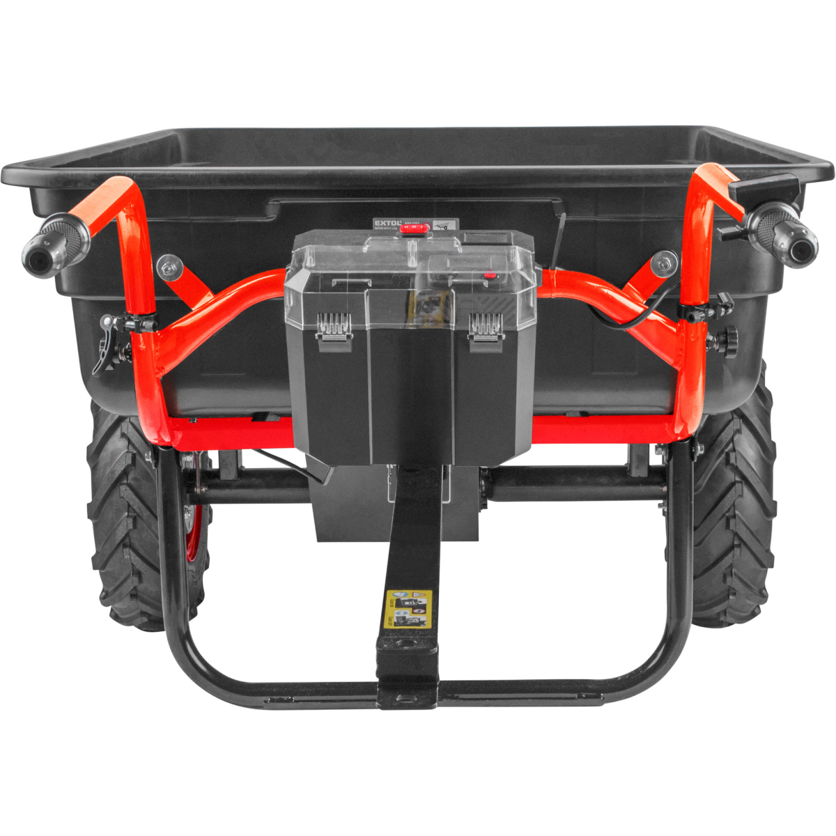 dvojkolák nákladný s prevodovkou aku, 400kg, 225l, 40V Li-ion, 6Ah Náhľad