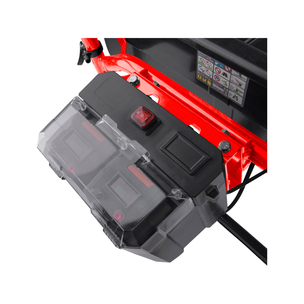 dvojkolák nákladný s prevodovkou aku, 400kg, 225l, 40V Li-ion, 6Ah Náhľad