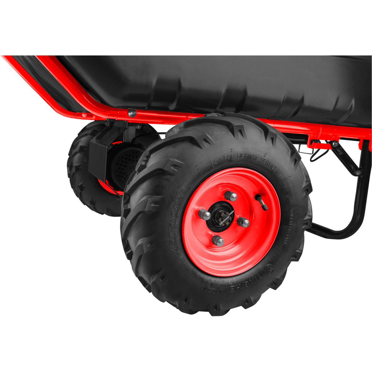 dvojkolák nákladný s prevodovkou aku, 400kg, 225l, 40V Li-ion, 6Ah Náhľad
