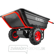 dvojkolák nákladný s prevodovkou aku, 400kg, 225l, 40V Li-ion, 6Ah Náhľad
