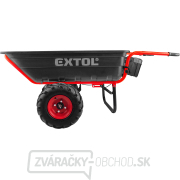 dvojkolák nákladný s prevodovkou aku, 400kg, 225l, 40V Li-ion, 6Ah náhled