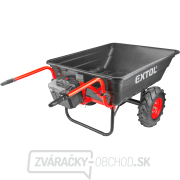 dvojkolák nákladný s prevodovkou aku, 400kg, 225l, 40V Li-ion, 6Ah náhled