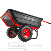 dvojkolák nákladný s prevodovkou aku, 400kg, 225l, 40V Li-ion, 6Ah náhled