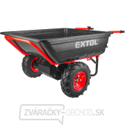 Dvojkolák nákladný s prevodovkou aku, 300kg, 300l, 40V Li-ion, 6Ah gallery main image