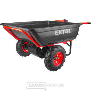 Dvojkolák nákladný s prevodovkou aku, 300kg, 300l, 40V Li-ion, 6Ah gallery main image