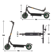 Elektrokolobežka Procraft DS350S | DS350S náhled