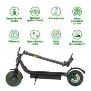 Elektrokolobežka Procraft DS350S | DS350S náhled