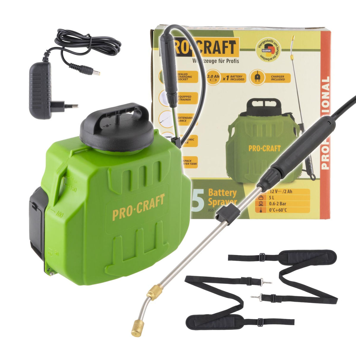 Aku postrekovač Procraft AS5 | AS5 AS5