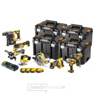 Akumulátorová súprava náradia DeWALT DCK865P4T 18V 4x5,0 Ah XR Akumulátorová súprava náradia DeWALT DCK865P4T 18V 4x5,0 Ah XR gallery main image