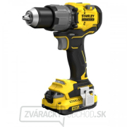 Akumulátorová vŕtačka s príklepovým vŕtačom V20 18V 2x2,0Ah Stanley FatMax SFMCD726D2K Náhľad