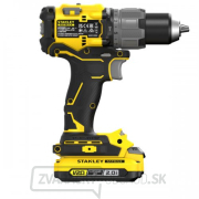 Akumulátorová vŕtačka s príklepovým vŕtačom V20 18V 2x2,0Ah Stanley FatMax SFMCD726D2K Náhľad