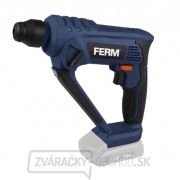 Ferm aku sada náradia C, taška RPI-531, uhlová brúska AGM1125, búracie kladivo HDM1051, píla chvostovka RSM1020, zdroj 2.0Ah  náhled