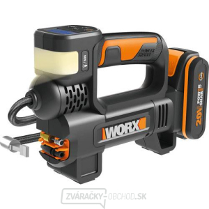 WX092 - Aku kompresor so svietidlom 20V, 1x 2.0Ah - Powershare WX092 - Aku kompresor so svietidlom 20V, 1x 2.0Ah - Powershare gallery main image