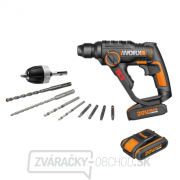 WX390 - Vŕtacie kladivo 20V, 1x2.0Ah - Powershare Náhľad
