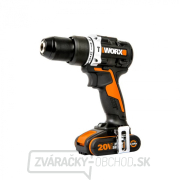 WX352 - Aku vŕtačka 20V, 2x2.0Ah - Powershare gallery main image