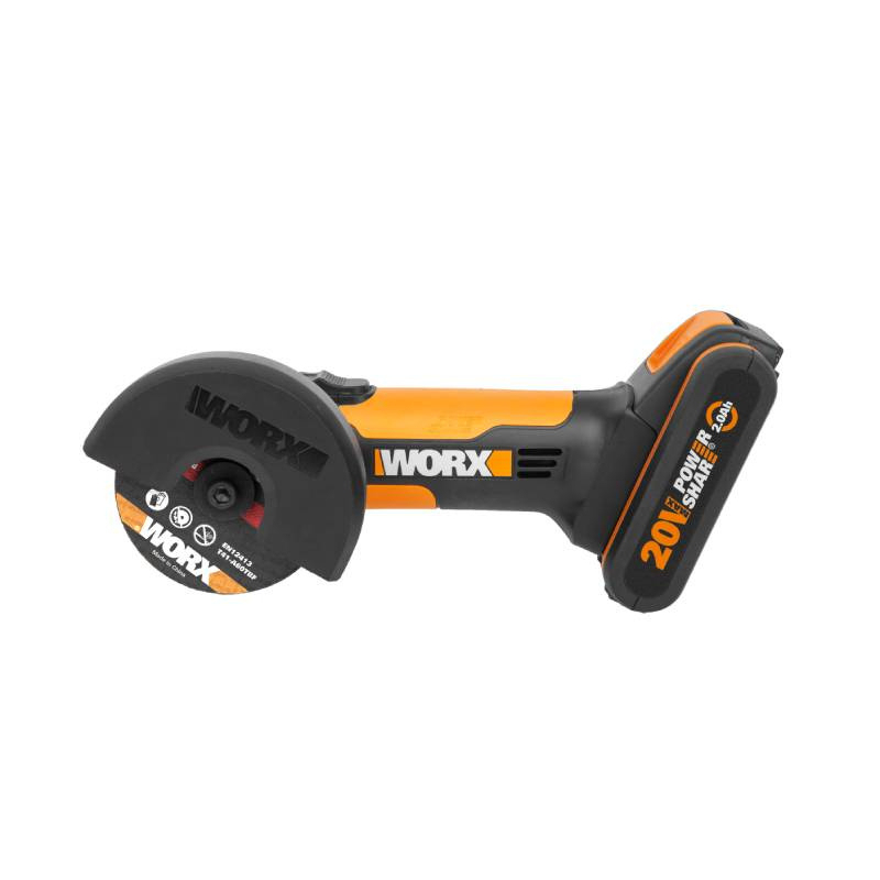 WX801 - Aku uhlová brúska 20V, 76mm, 2.0 Ah - Powershare