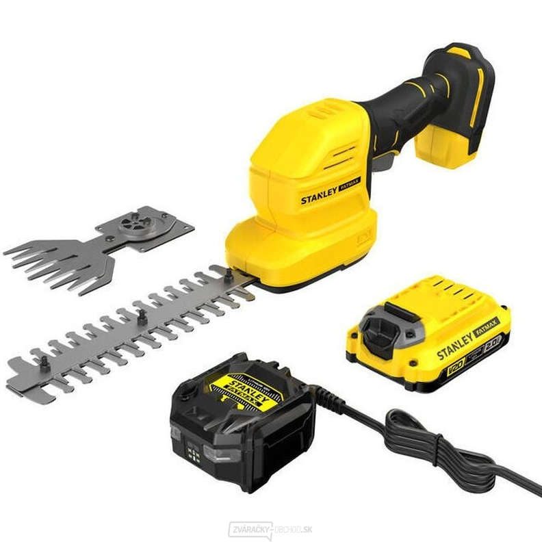 Stanley Fatmax Aku nožnice na trávu a kríky 18v