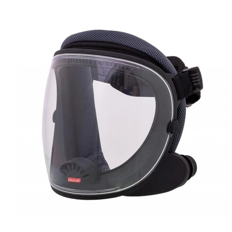Ochranný štít UniMask, 5-ti bod, s valcovým CP zorníkom, šedá