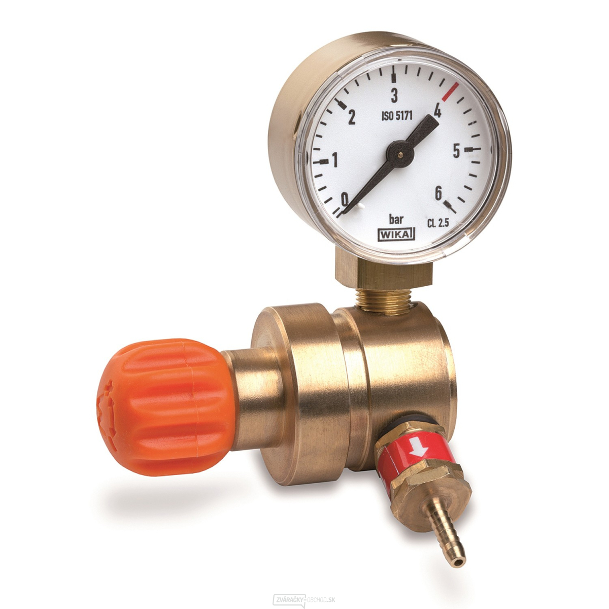 Regulátor plynu pre miniautogén s manometrom Regulátor plynu pre miniautogén s manometrom gallery main image